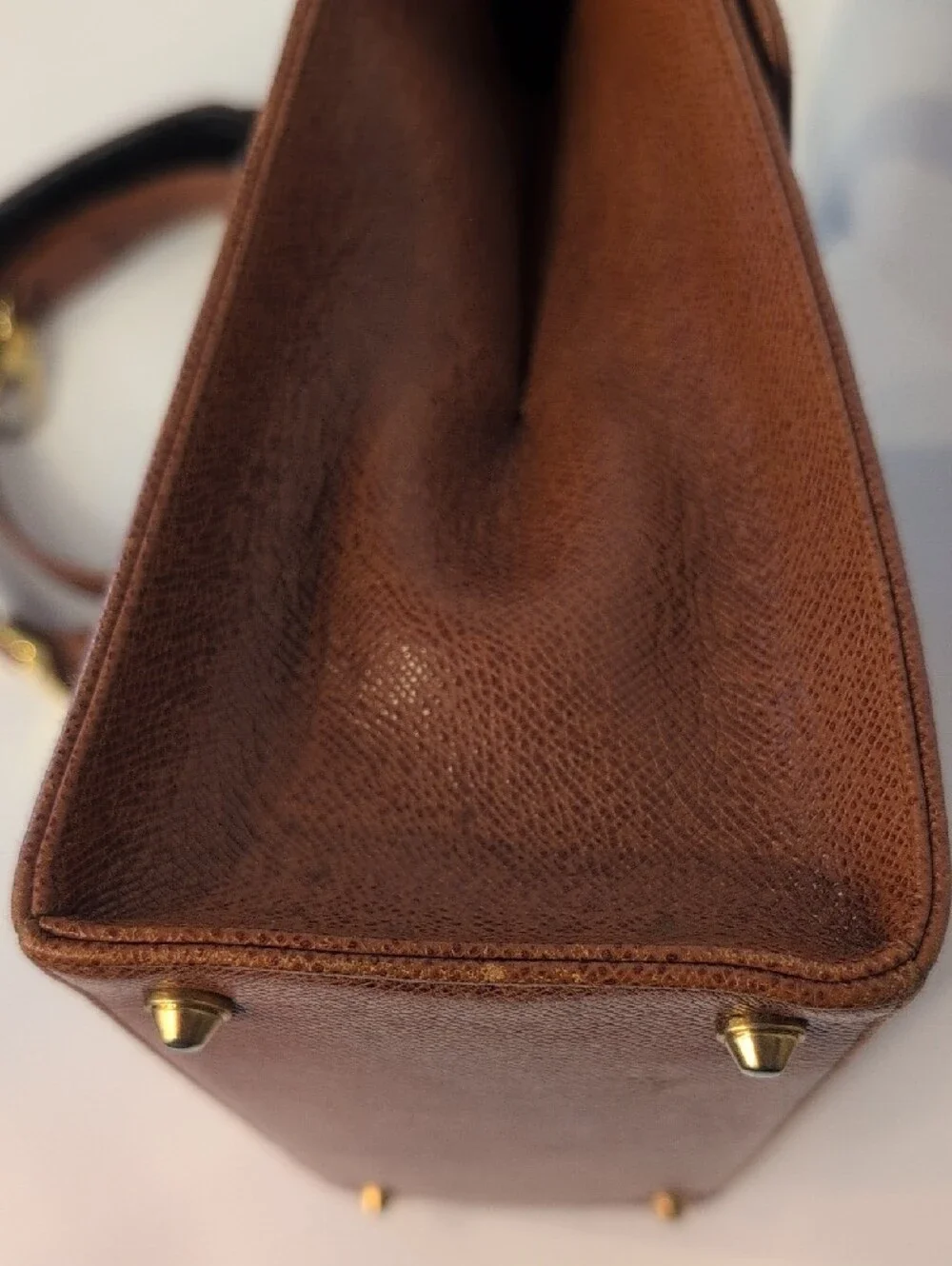 MCM Vintage Structured Top-Handle Satchel Bag Made In Germany - Picture 5 of 14